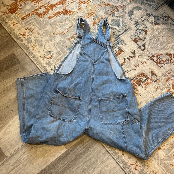 Old Navy Slouchy Straight Overalls sz18 - Picture 3 of 6